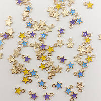 Підвіска металева емальована "Зірочка"