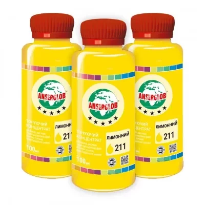 Тонуючий концентрат ANSERGLOB №211 лимонний 100мл, фото 1