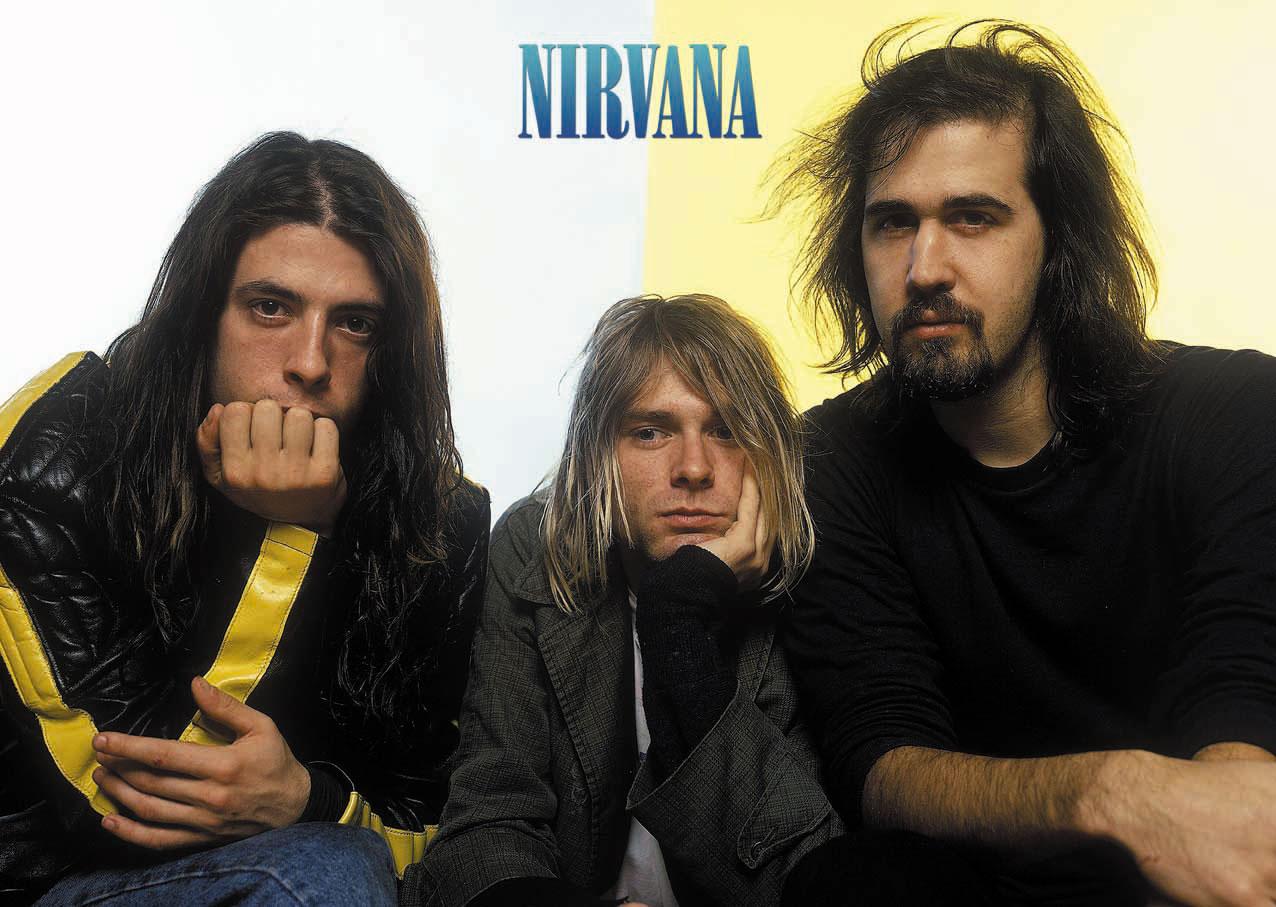 Плакат NIRVANA 7 band