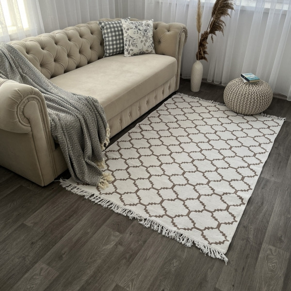 Турецькі килими м'які бавовняні120х180 см, фото 1