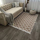 Турецькі килими м'які бавовняні120х180 см, фото 2