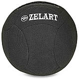 М'яч волбол для кросфіту кевларовий 6 кг Wall Ball Zelart FI-7224-6, фото 4