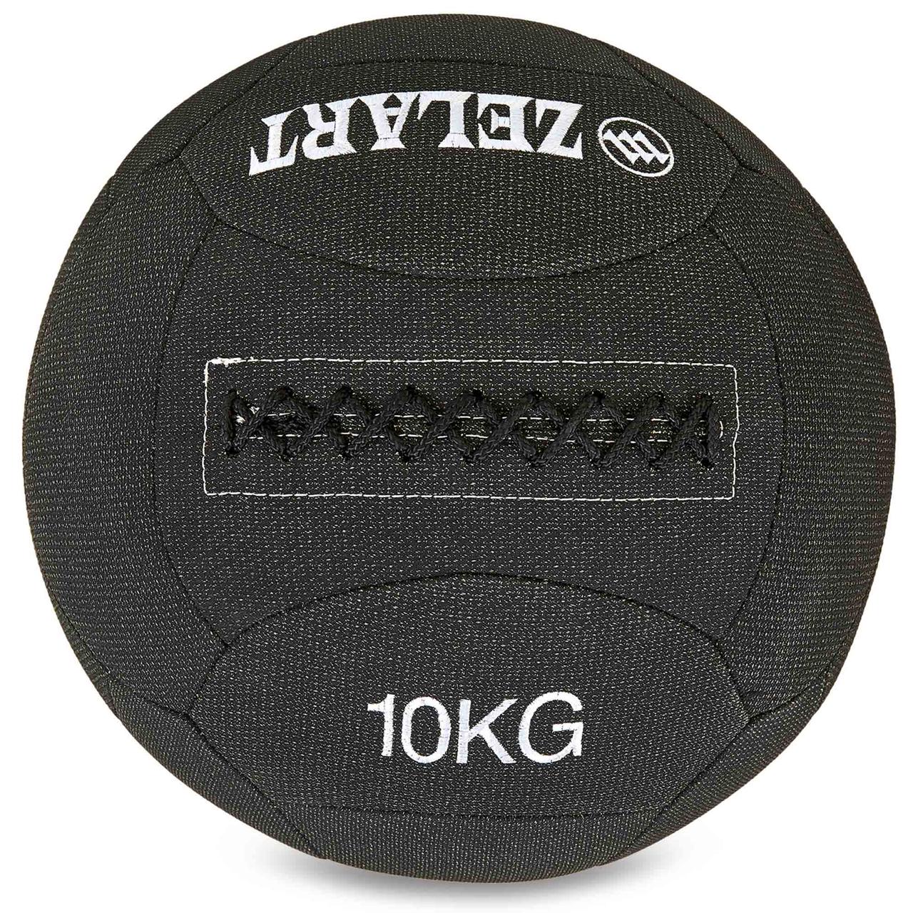М'яч волбол для кросфіту кевларовий 10 кг Wall Ball Zelart FI-7224-10