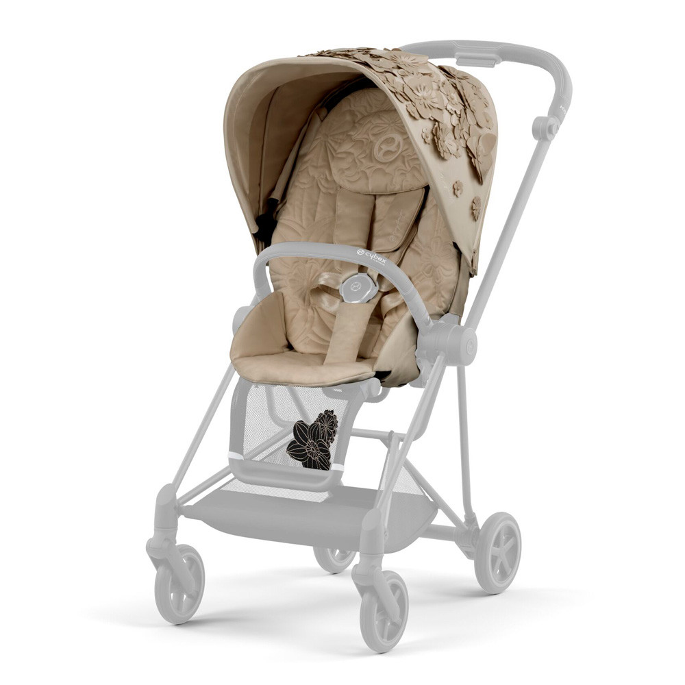 Cybex - Комплект тканини для прогулянкового блоку Mios Simply Flowers Beige