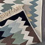 Турецькі килими м'які бавовняні120х180 см, фото 3