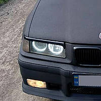 Реснички БМВ Е36 (BMW E36) прямые черные