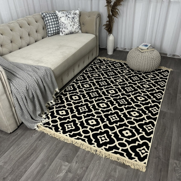 Турецькі килими м'які бавовняні120х180 см, фото 1