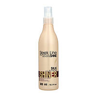 Увлажняющий спрей для блеска и шелковистости волос Stapiz Sleek Line Shiner 300 мл
