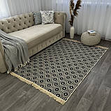 Турецькі килими м'які бавовняні120х180 см, фото 2