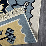 Турецькі килими м'які бавовняні120х180 см, фото 3