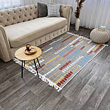 Турецькі килими м'які бавовняні120х180 см, фото 2