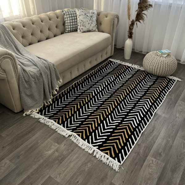 Турецькі килими м'які бавовняні120х180 см, фото 1