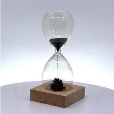 Магнітний пісочний годинник «Фантазія» 15х6 см, декоративний магнітний пісочний годинник, фото 1