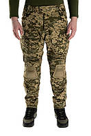 Военные штаны пиксель рип-стоп с наколенниками, армейские брюки нейлон с множеством карманов на липучках M mil