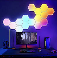 RGB IC освітлення, смарт світильник WI-FI, LED панелі 10шт