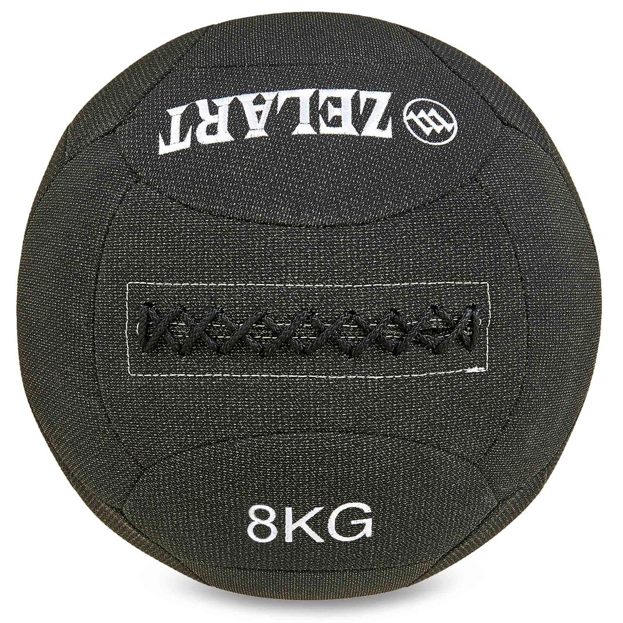 М'яч волбол для кросфіту кевларовий 8 кг Wall Ball Zelart FI-7224-8