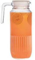 Глечик для холодильника Gridz (Q3654), 1.3л, Удароміцне скло, Luminarc, Арт.50435