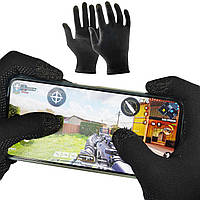 Ігрові рукавички для гри на телефоні планшеті пабга стандофф MEMO GG02: по 5 пальців