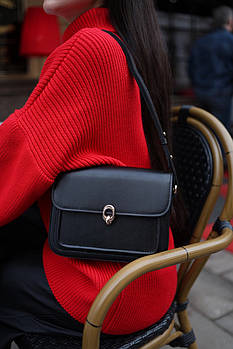 Жіноча сумка крос-боді 18*22 см із клапаном зі штучної шкіри в різних кольорах Nata