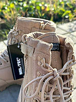 Военные ботинки мужские антискользящие койот замша, Тактическая зимняя обувь непромокаемая теплая mil