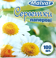 Салфетка Malvar Белая 100 шт (4820227530144)