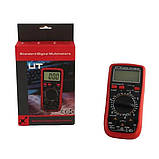 Мультиметр DT UT 61 з підсвічуванням та функцією HOLD-ON для вимірювання опору, постійного/змінного струму, фото 2