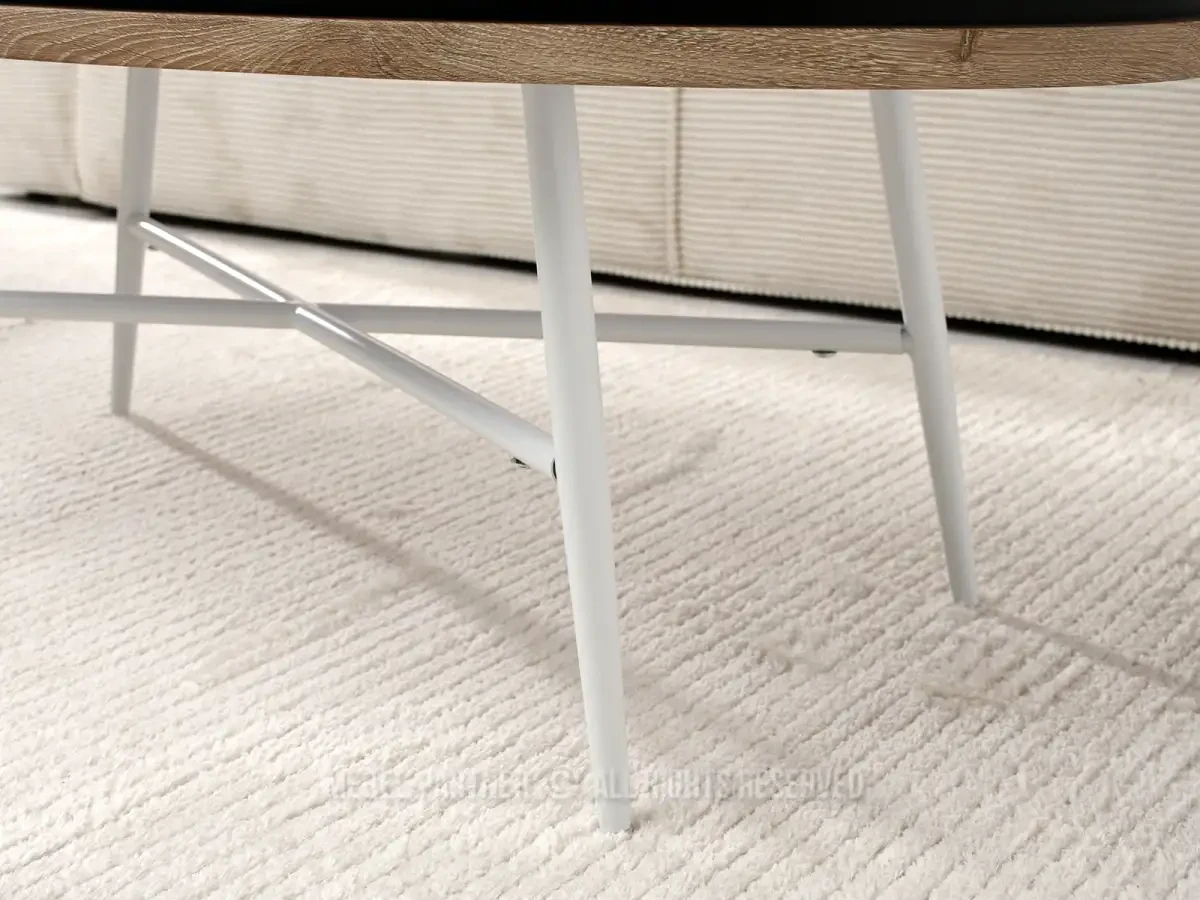 Sonoma tavolo белый мраморный стол на белой основе для гостиной - фото 10 - id-p2107618545