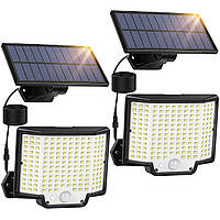 Світлодіодний світильник із вологозахищеним корпусом, Led ліхтар акумуляторний у комплекті із сонячною батареєю