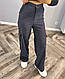 Жіночі вельветові штани карго з кишенями, фото 5