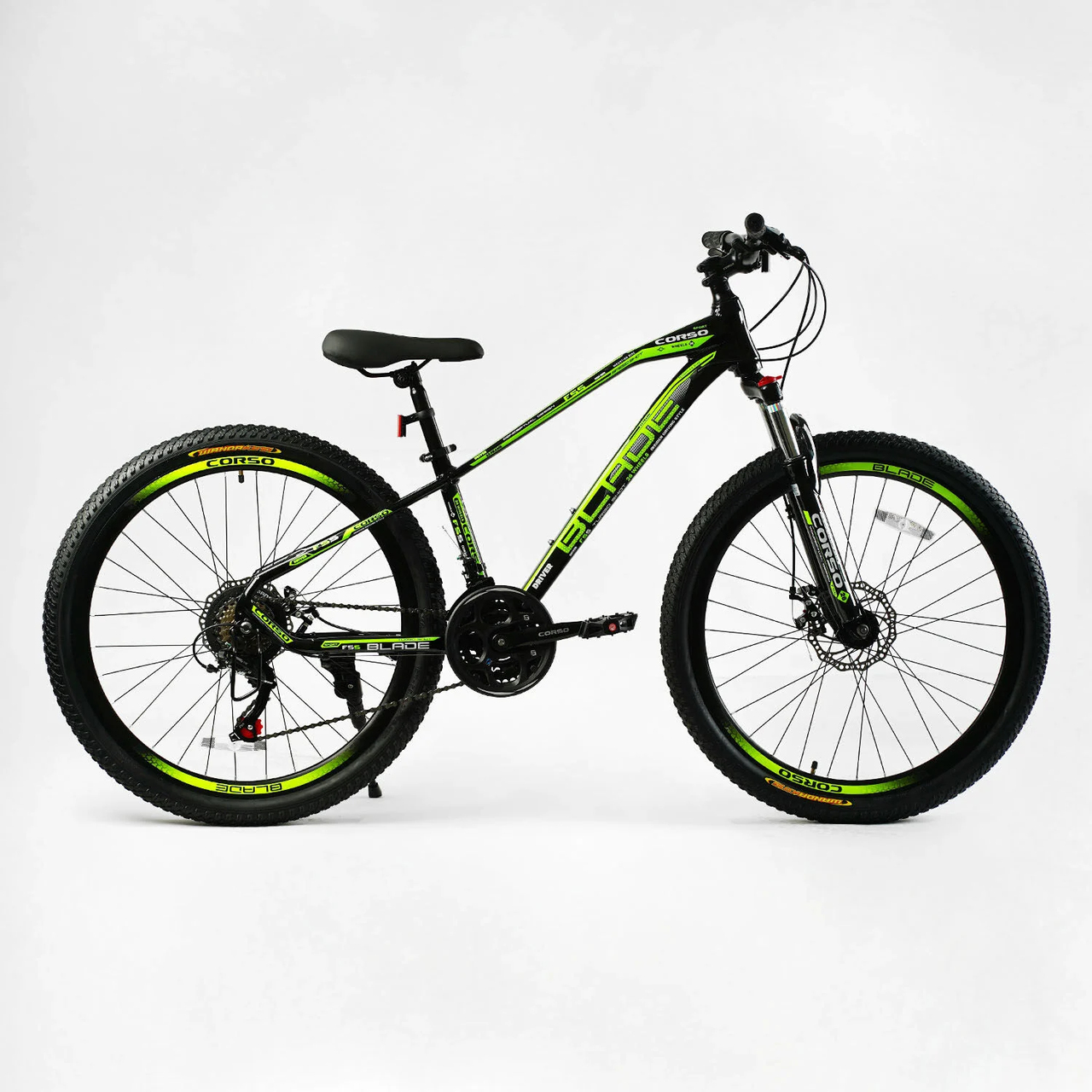 Велосипед спортивний Corso Blade на 26 дюймів, green 26814