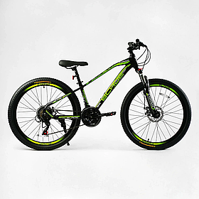 Велосипед спортивний Corso Blade на 26 дюймів, green 26814
