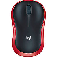 Ведмедик Logitech M185 бездротовий, Red (new)