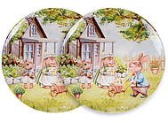 Набір тарілок Lefard Кролячі історії 26см 2 предмети (924-840)