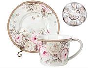 Чайний набір Lefard Англійська троянда 220мл 12 предметів (924-566)