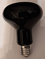Цветная Рефлекторная лампа накаливания R80 GE 75W R80/BLACKLIGHT/E27 Черная