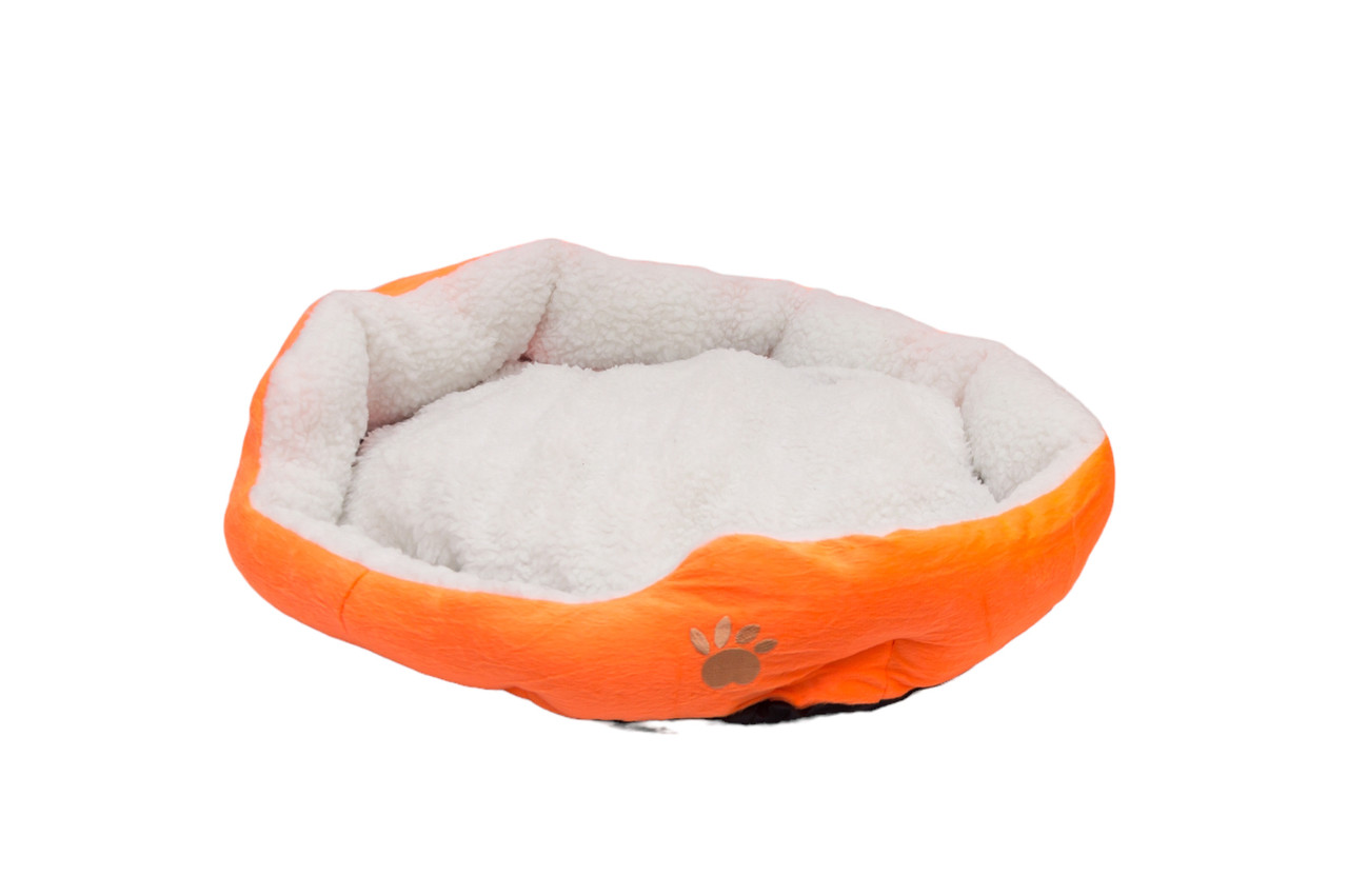 Подушка для котів "Лапка" Pet Style 42×30×12 см Помаранчева