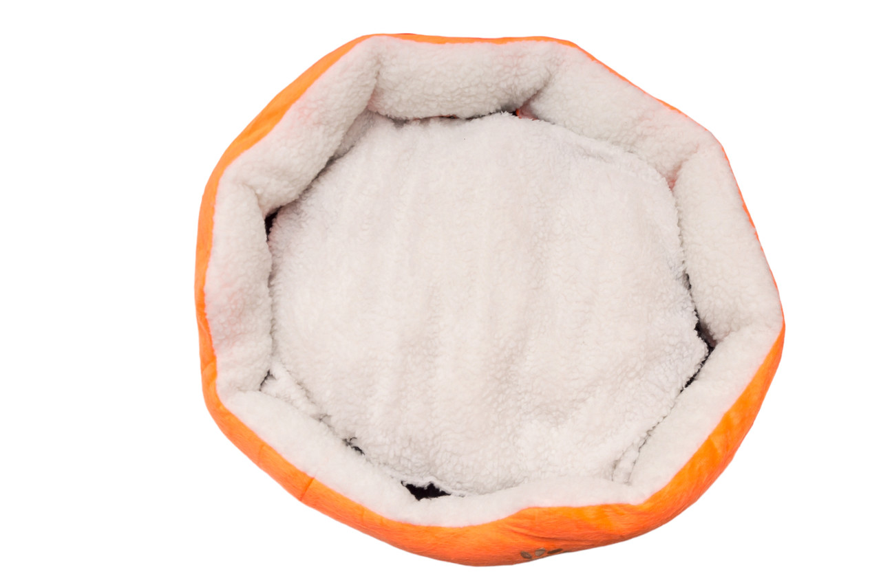 Подушка для котів "Лапка" Pet Style 52×42×15 см Помаранчева