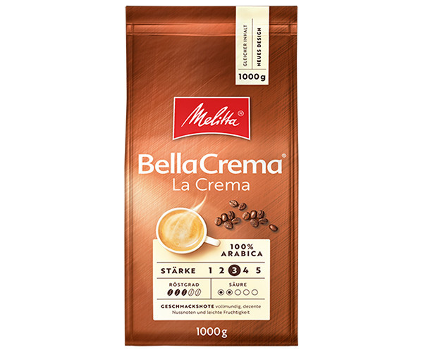 Кава зернова Melitta Bella Crema LaCrema 1kg