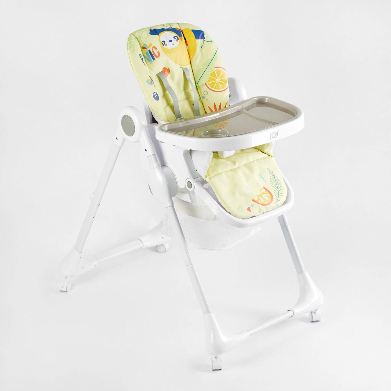 Дитячий стільчик для годування Joy K-94011 до 3 років 7 положень висоти, 3 положення спинки, фото 1