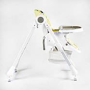 Дитячий стільчик для годування Joy K-94011 до 3 років 7 положень висоти, 3 положення спинки, фото 3