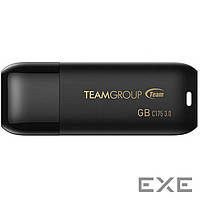 USB накопитель Team C175 32GB 20/ 10 (Pearl Black) plastic (TC175332GB01)