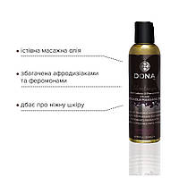 Массажное масло DONA Kissable Massage Oil Chocolate Mousse (110 мл) можно для оральных ласк