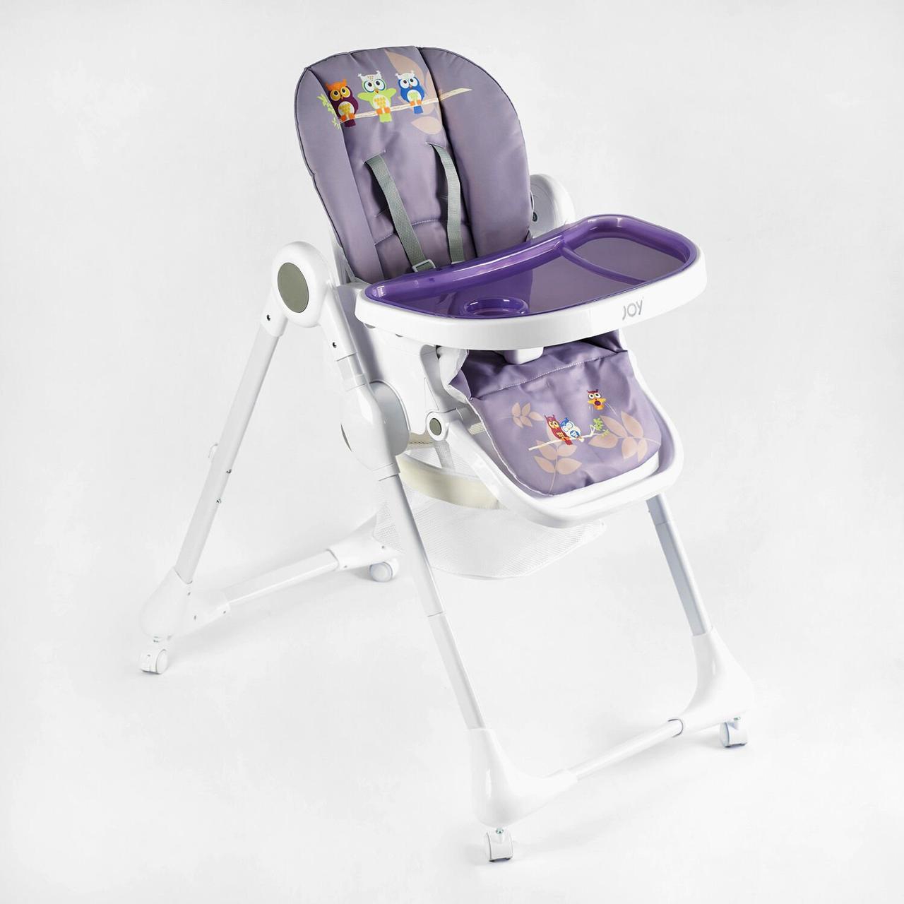 Дитячий стільчик для годування Joy K-60290 до 3 років 7 положень висоти, 3 положення спинки, фото 1