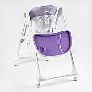 Дитячий стільчик для годування Joy K-60290 до 3 років 7 положень висоти, 3 положення спинки, фото 3