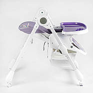 Дитячий стільчик для годування Joy K-60290 до 3 років 7 положень висоти, 3 положення спинки, фото 4