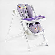 Дитячий стільчик для годування Joy K-60290 до 3 років 7 положень висоти, 3 положення спинки, фото 6