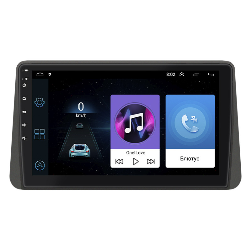 Штатна магнітола Lesko для Fiat Tipo 356 2015-2020 екран 9" 1/16Gb Wi-Fi GPS Base 1 шт.