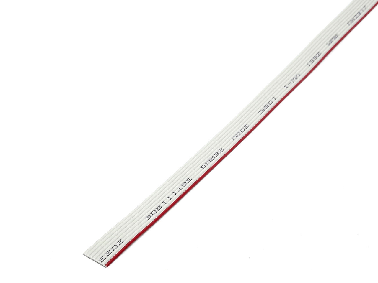 Плоский ленточный кабель шлейф 8PIN длиной 1 метр 1.27 мм шаг контактов для разъемов IDC-8, FC8 - фото 4 - id-p2107807665