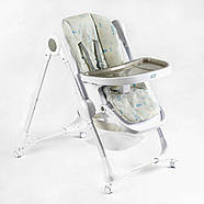 Дитячий стільчик для годування Joy K-11058 до 3 років 7 положень висоти, 3 положення спинки, фото 4