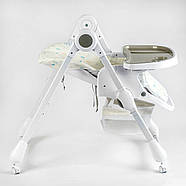 Дитячий стільчик для годування Joy K-11058 до 3 років 7 положень висоти, 3 положення спинки, фото 6